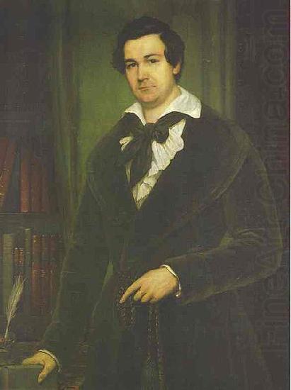 Portrait of Vasily Karatygin,, Vasily Tropinin